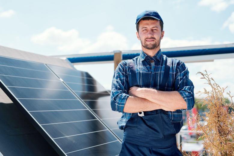 Solateur vor PV-Modulen